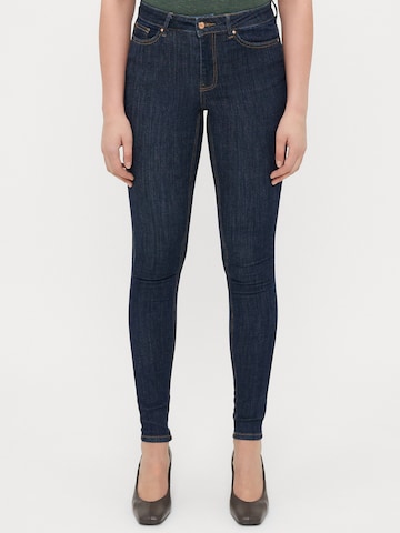 Vero Moda Tall Skinny Jeans 'VMFLASH' i blå: forside