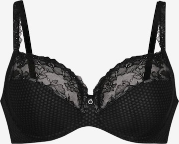 ROSA FAIA T-Shirt BH 'Eloise' in Schwarz: Vorderseite
