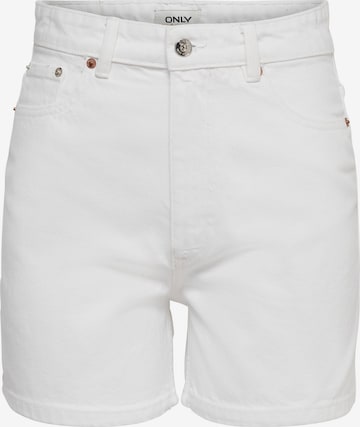 ONLY Regular Jeans 'Bay' in Wit: voorkant
