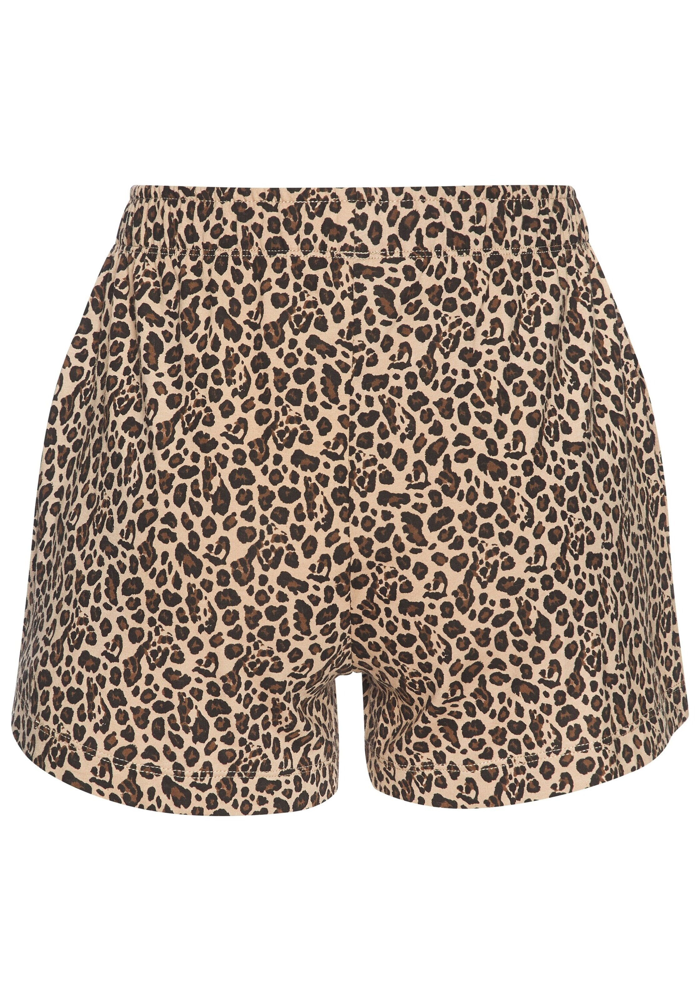 s.Oliver Pyjamashorts in Braun