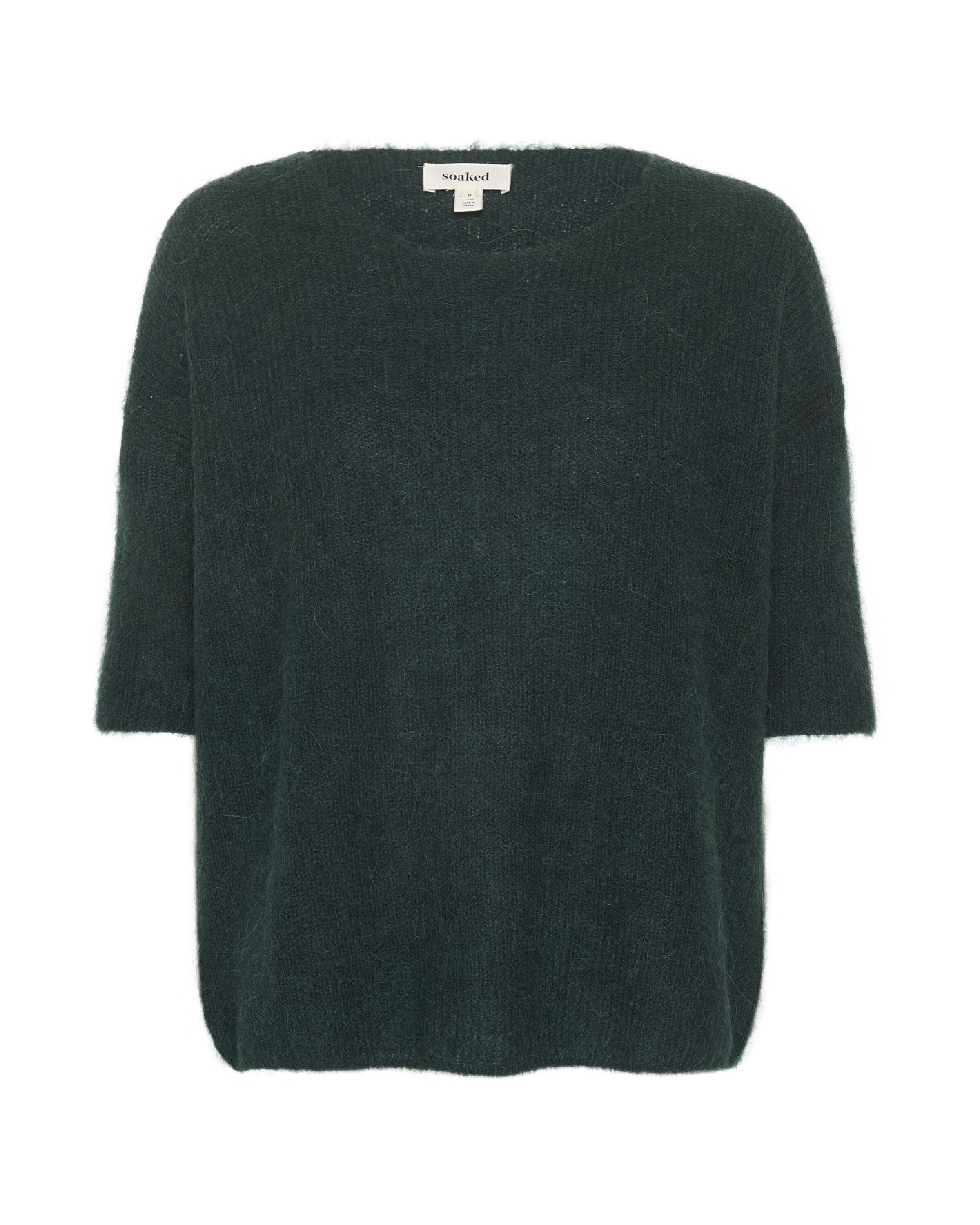 zaļš SOAKED IN LUXURY Džemperis 'Tuesday': no priekšpuses