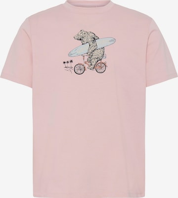 BLEND Rundhalsshirt ' BHKarsten ' in Pink: Vorderseite