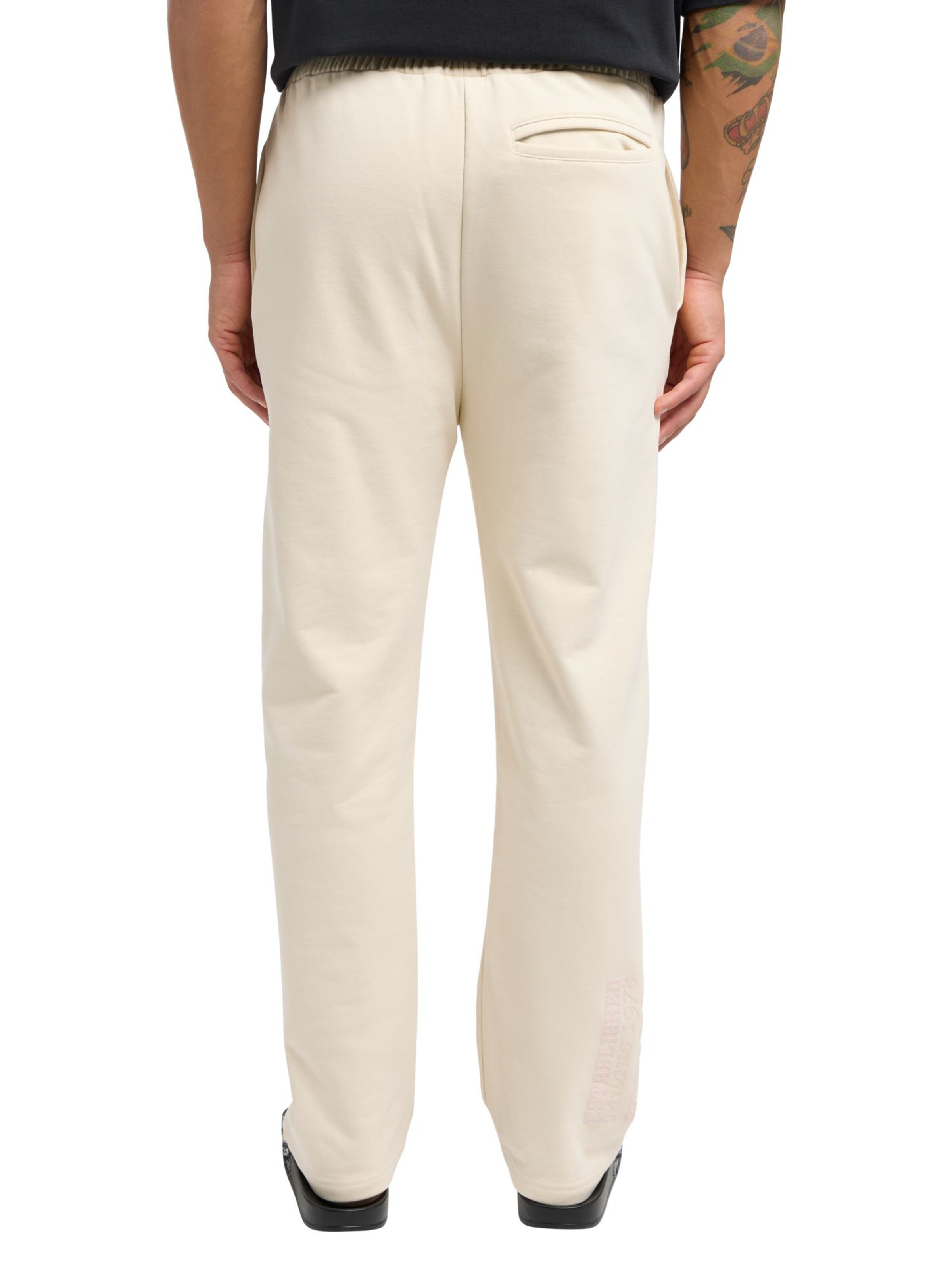 Carlo Colucci Loosefit Broek ' Dorner ' in Beige