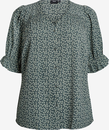 Bluză 'Vanni' de la Zizzi pe verde: față