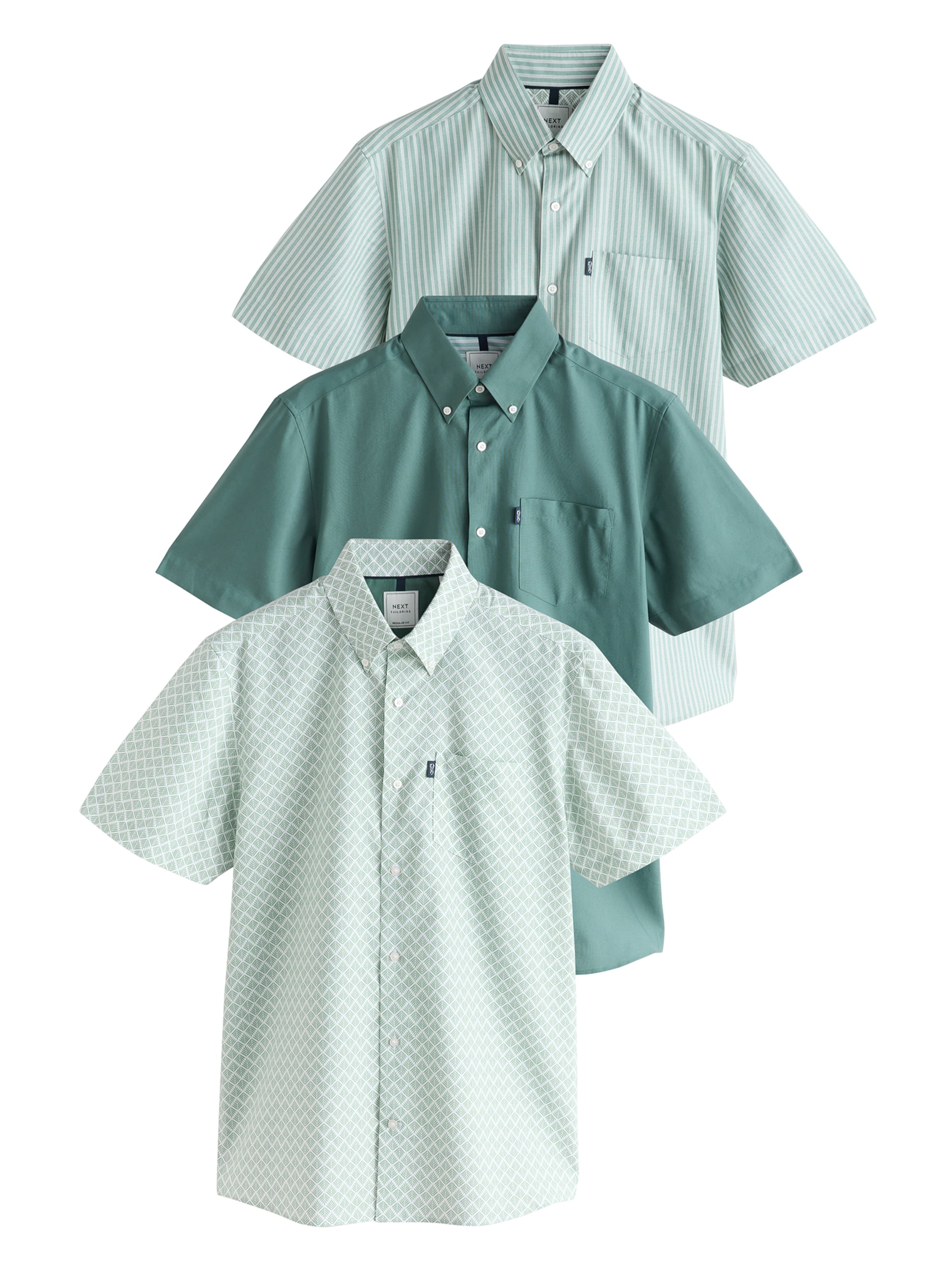 žalia Next Standartinis modelis Marškiniai: priekis