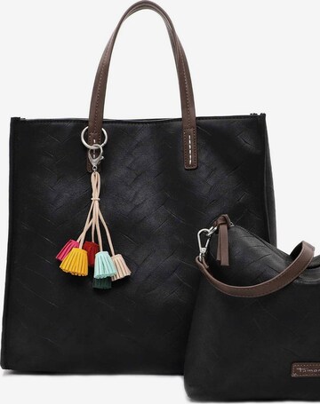TAMARIS Shopper táska 'Laureen' - fekete