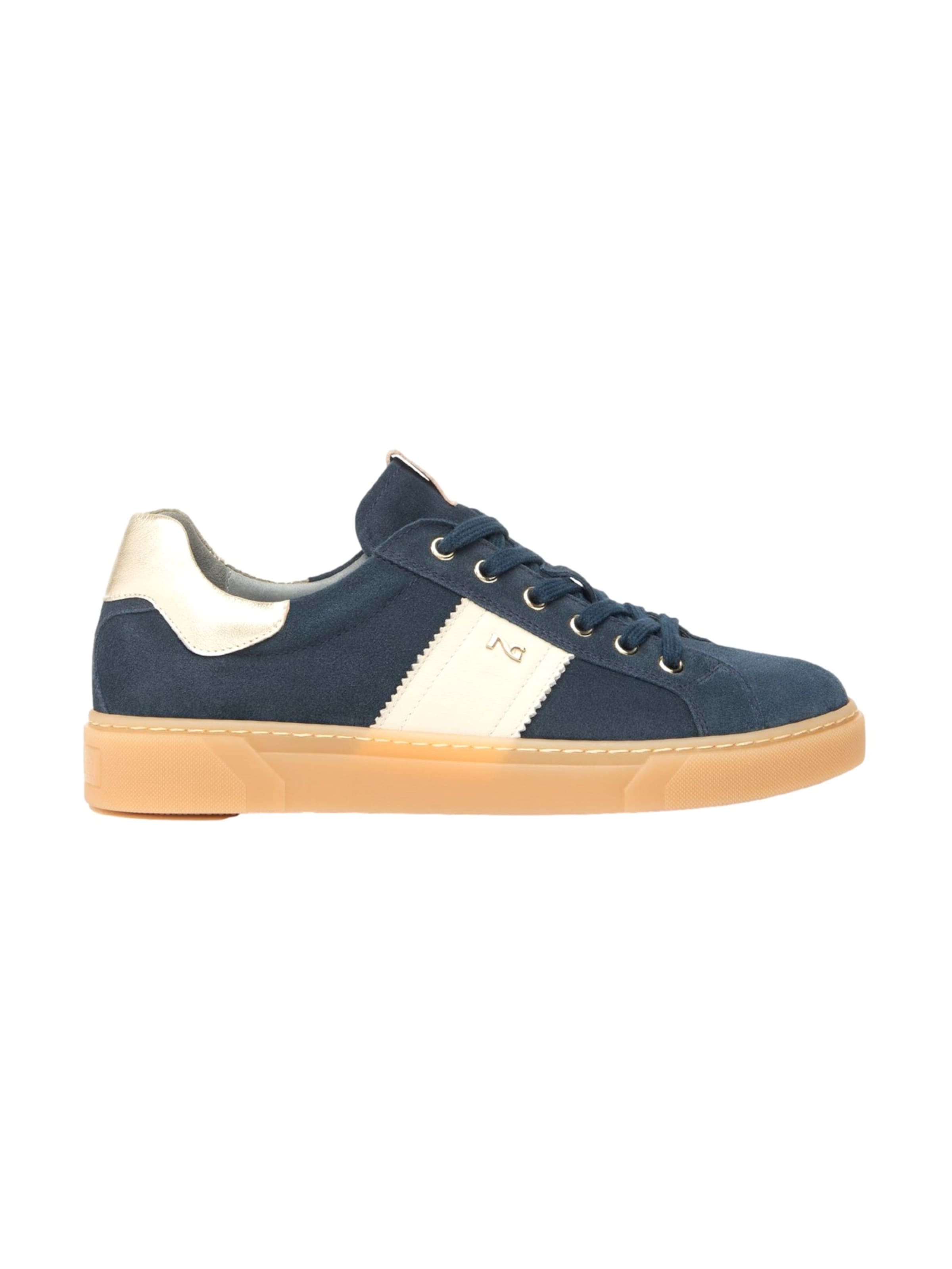 Nero Giardini Platform trainers in Dark blue / White, Item view