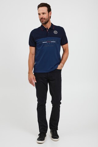 FQ1924 Poloshirt 'REYNIR' in Blau