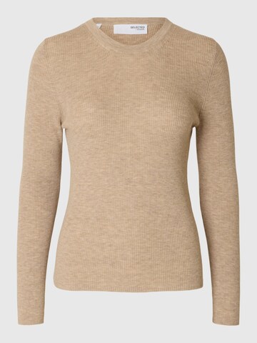 SELECTED FEMME Trui in Beige