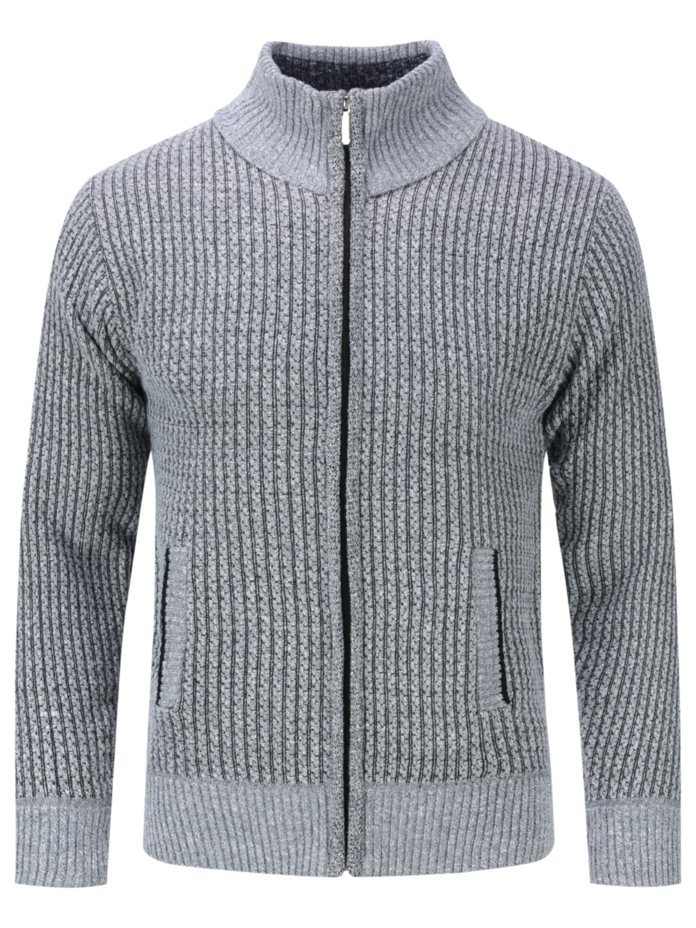 Youthup Strickjacke‌‌‌‌‌‌‌‌‌‌ in Grau: Vorderseite