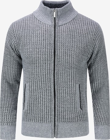 Youthup Strickjacke in Grau: Vorderseite