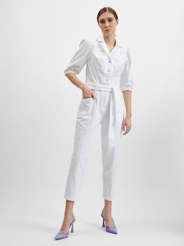 Orsay Jumpsuit in White: front