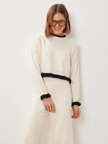 Happiness İstanbul - Calças de fato em branco