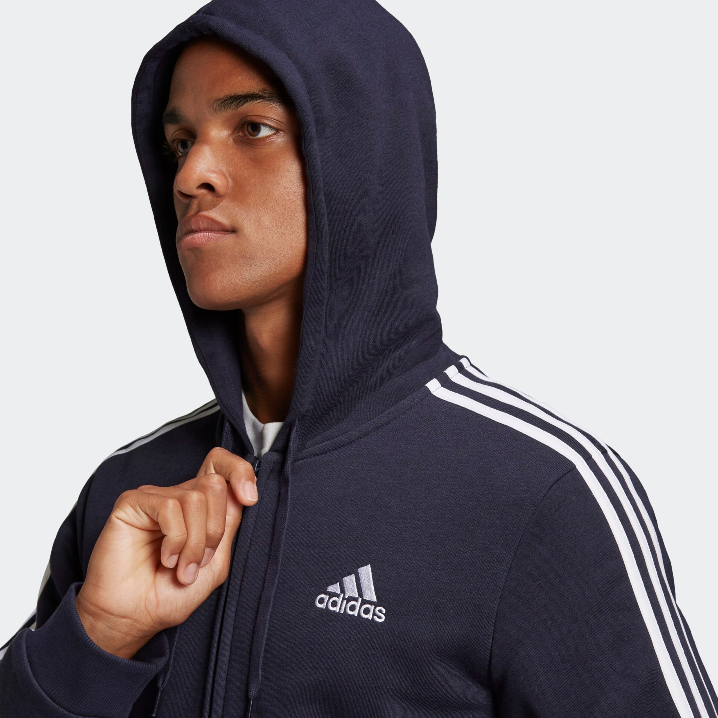 adidas climawarm hoodie blue