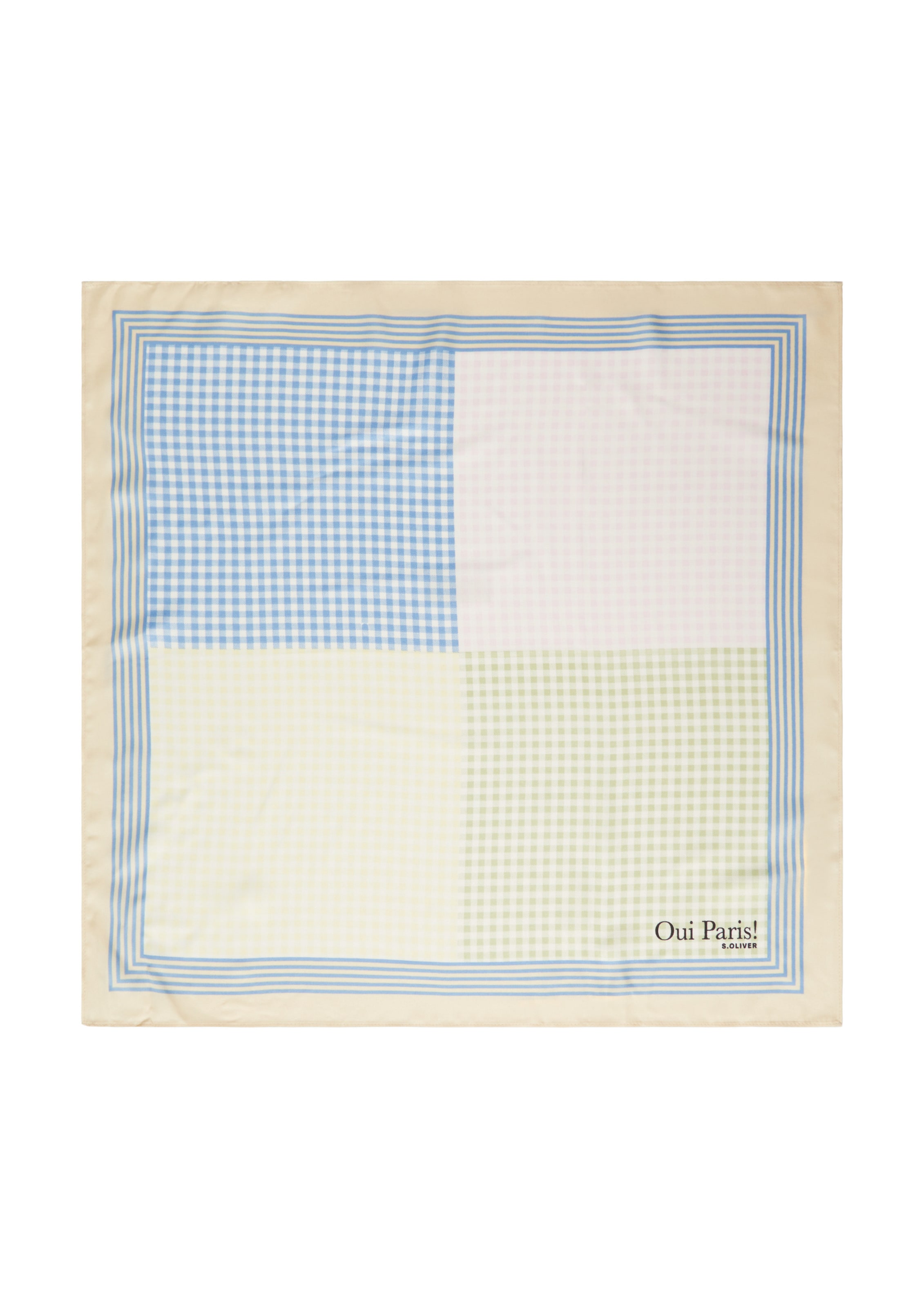 s.Oliver Sjaal in Gemengde kleuren: voorkant