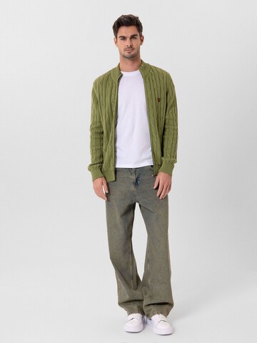 Jacey Quinn Knit cardigan 'Faber' in Green
