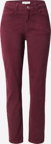 raudona MORE & MORE Siauras Džinsai: priekis
