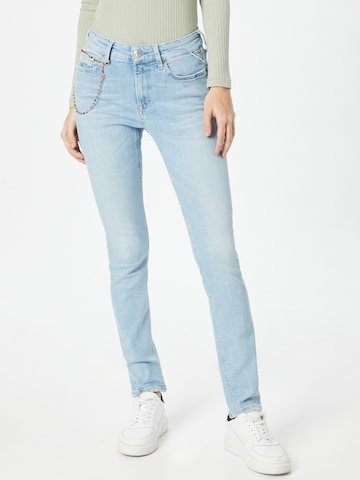 REPLAY Slimfit Jeans 'LUZIEN' i blå: forside