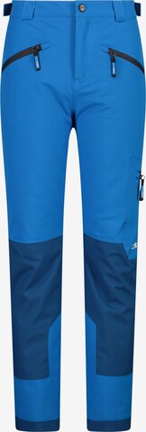 CMP Regular Workout Pants in Blue: front