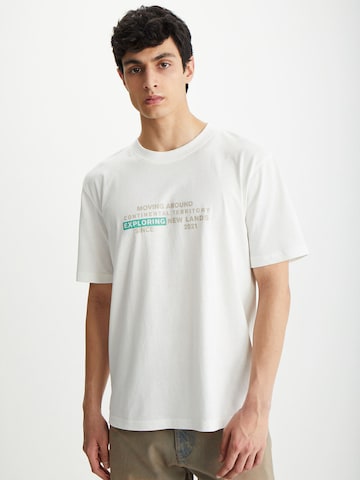 Grimelange Shirt in Beige: voorkant