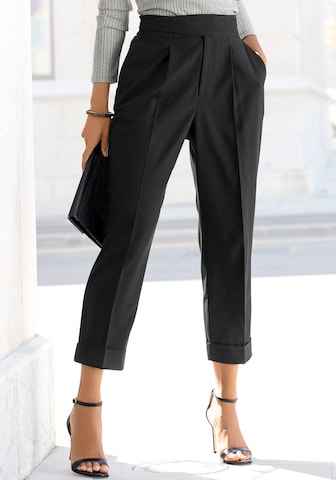 LASCANA Loose fit Pants in Black: front