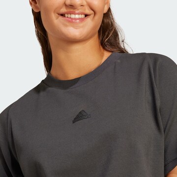 ADIDAS SPORTSWEAR - Camisa funcionais 'Z.N.E.' em preto