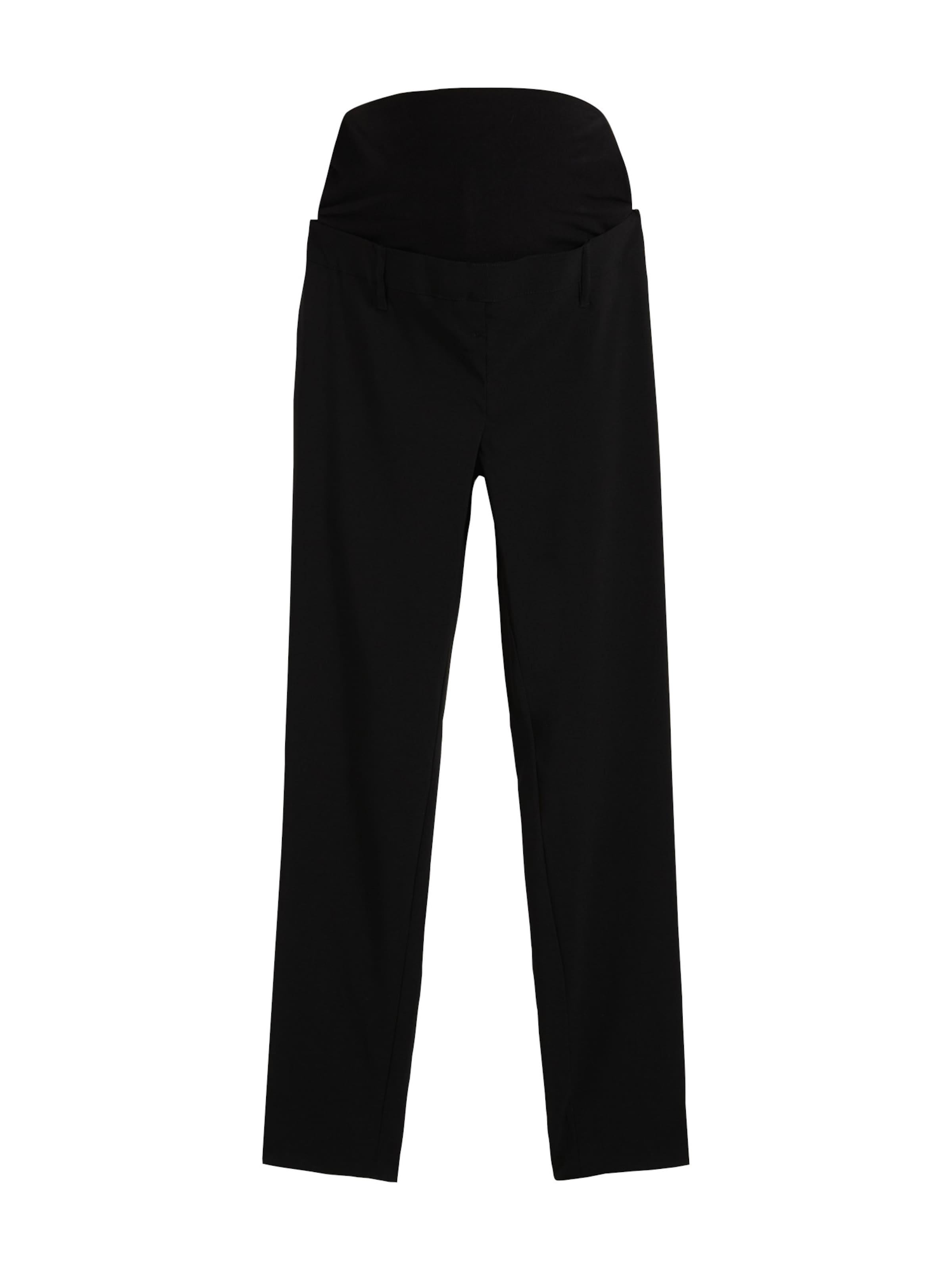 bonprix Slimfit Broek in Zwart: voorkant