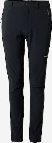 juoda COLUMBIA Prigludęs Laisvalaikio kelnės 'Triple Canyon II': priekis
