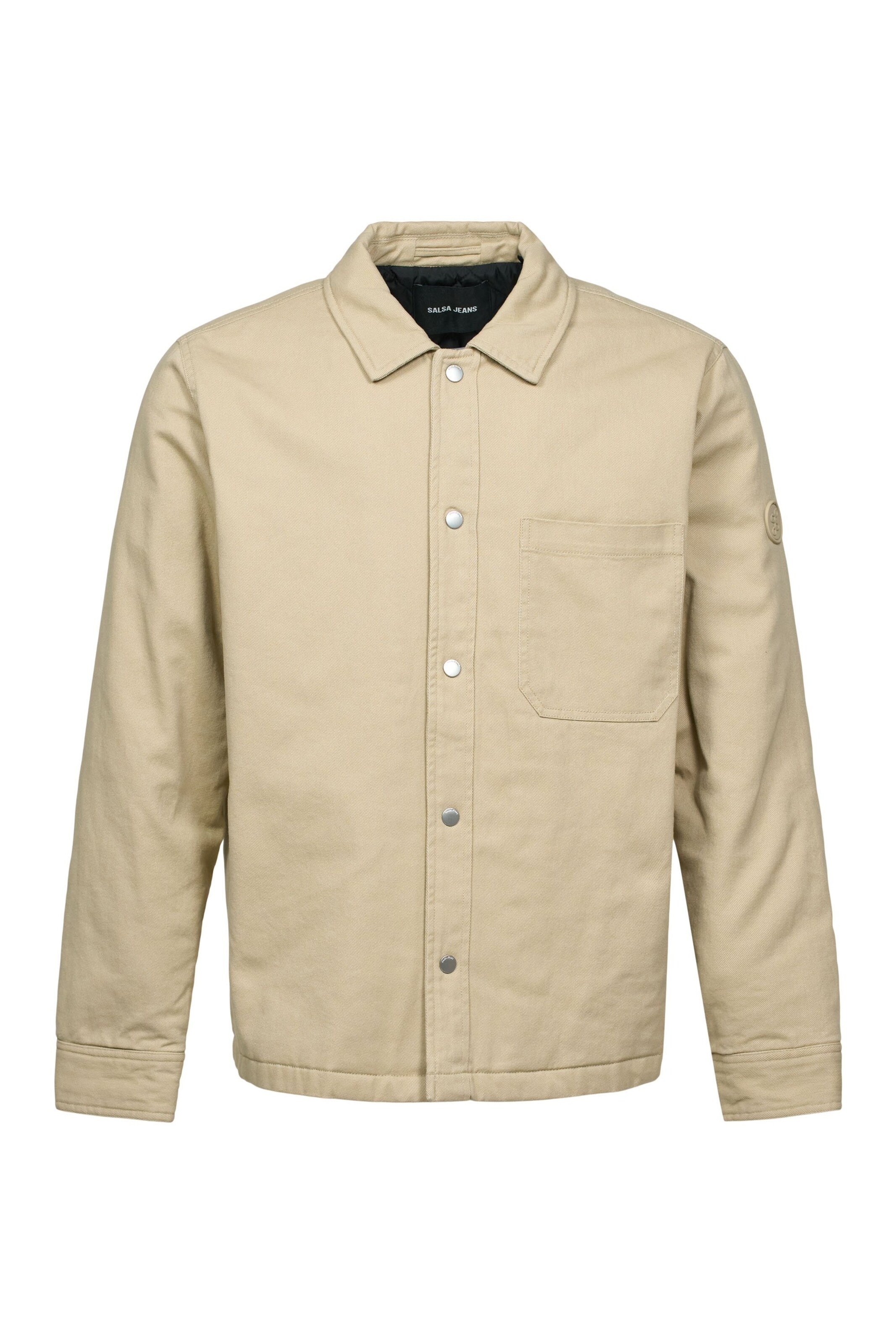 Salsa Jeans Between-Season Jacket in L in Beige, Item view