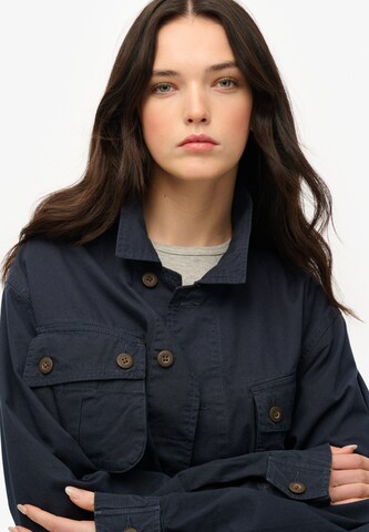 Superdry Tussenjas in Blauw