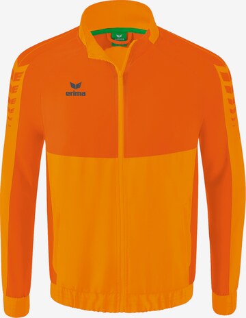 ERIMA Sportovní bunda – oranžová: přední strana