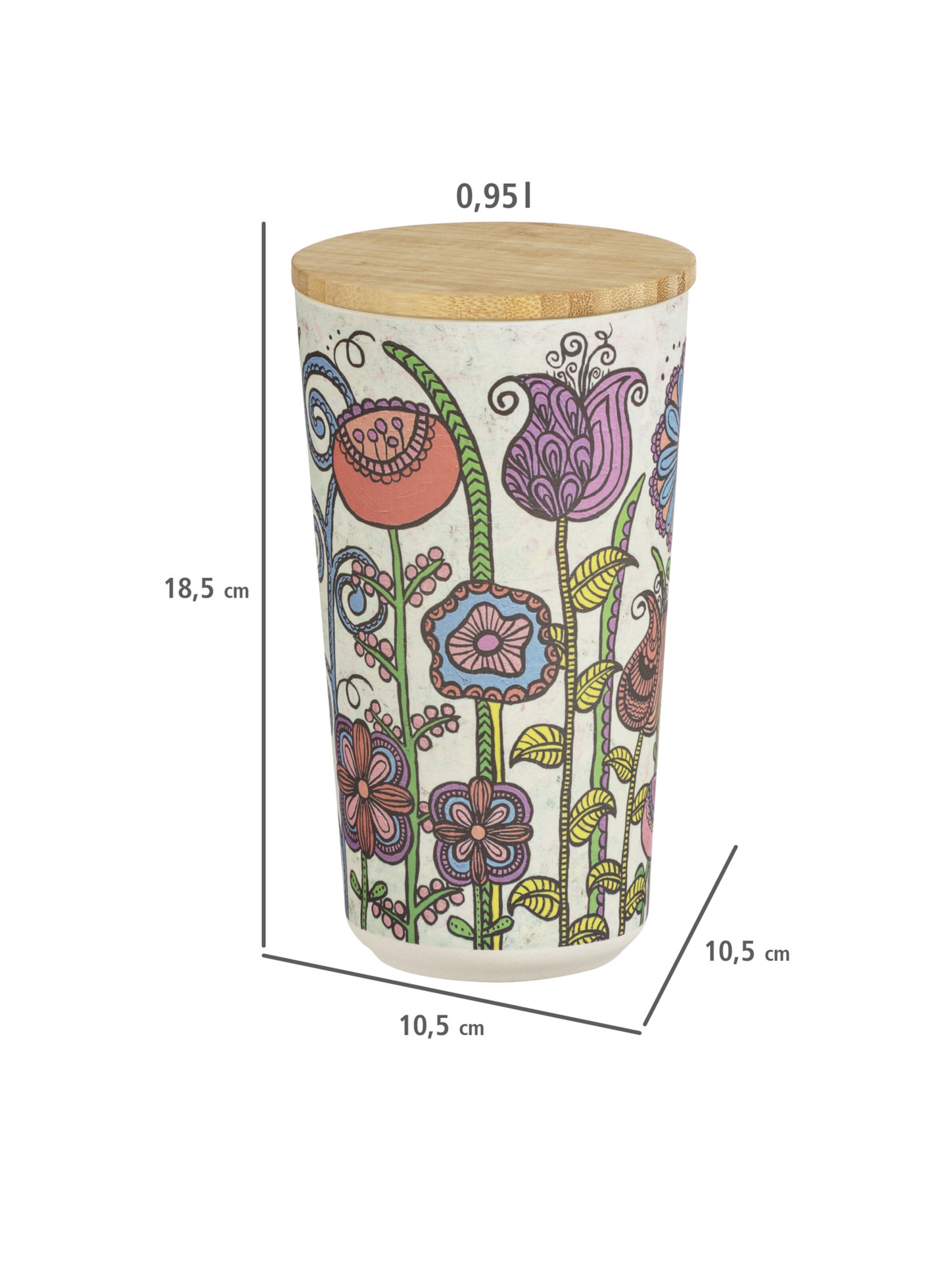 Wenko Storage Container 'Garden' in Beige