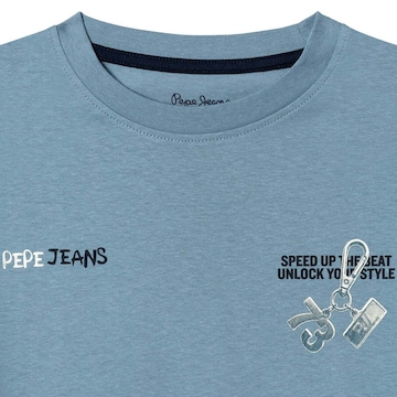 Pepe Jeans - Camiseta 'Dominic' en azul