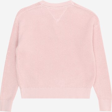 TOMMY HILFIGER Pullover 'ESSENTIAL' in Pink