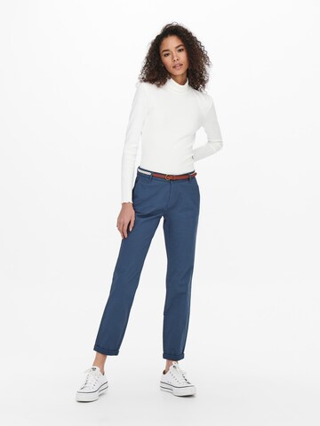 ONLY Slim fit Chino trousers 'BIANA' in Blue