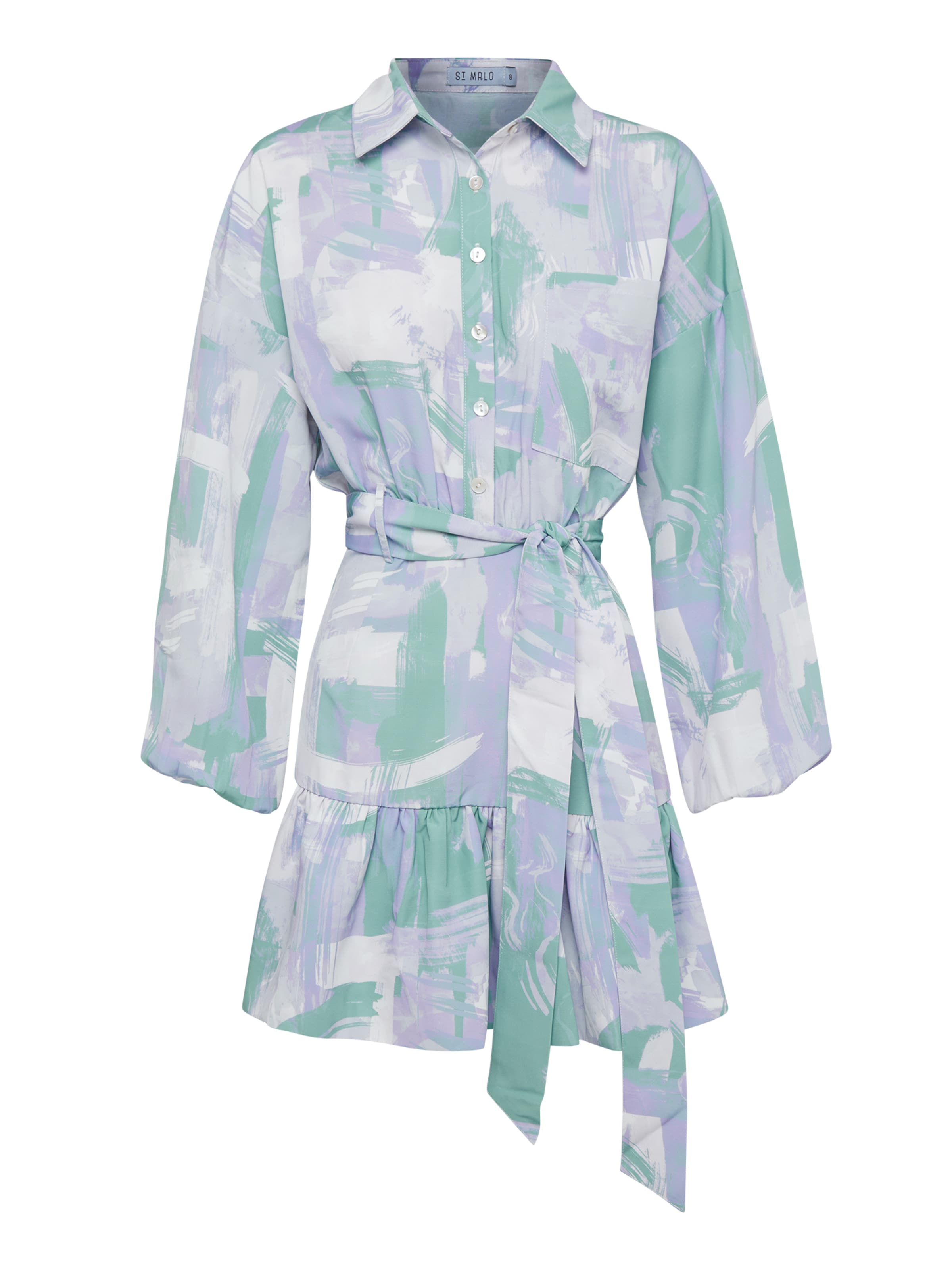 St MRLO Košeľové šaty 'PATI' - Fialová: predná strana