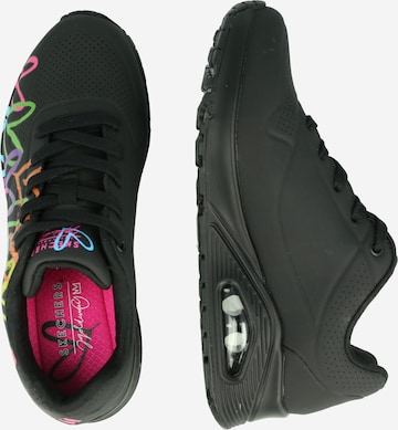 Baskets basses 'Uno' SKECHERS en noir