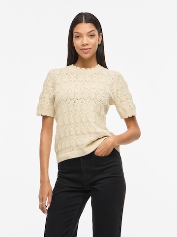 VILA Pullover 'VILowen' i gul: forside