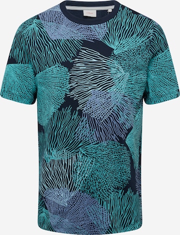 s.Oliver T-Shirt in Blau: predná strana