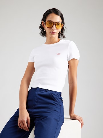 LEVI'S ®Majica 'ESSENTIAL' - bijela boja: prednji dio