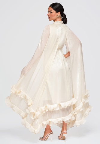 Robe de soirée Ombre en beige