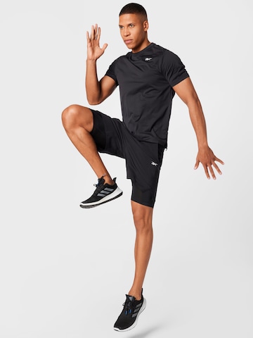 Reebok Functioneel shirt in Zwart