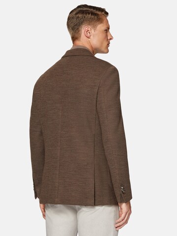 Boggi Milano Slim fit Pintsak w kolorze brązowy