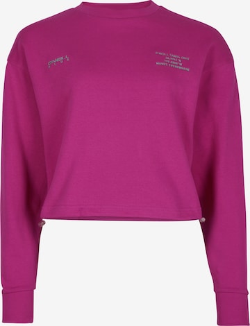 O'NEILL Sweatshirt 'Future Sports' in Roze: voorkant