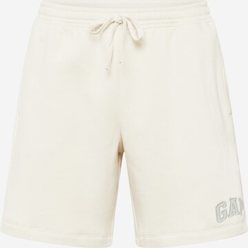 GAP Shorts in Weiß: predná strana