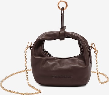 Borsa a mano 'Greta Nano' di Les Visionnaires in marrone: frontale