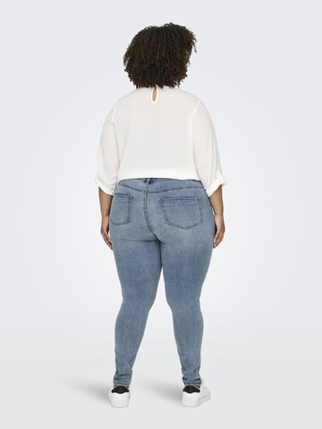 ONLY Carmakoma Skinny Jeans 'ROSE' in Blue
