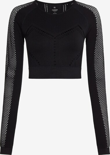 Calvin Klein Performance T-Shirt 'cropped Gym' in schwarz, Produktansicht