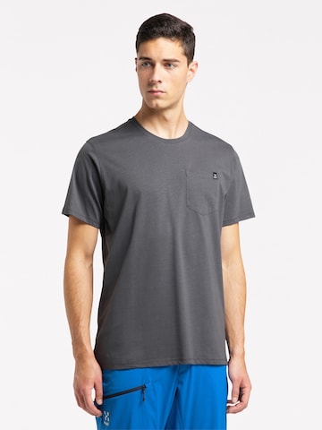 Haglöfs Performance Shirt 'Mirth' in Grey: front