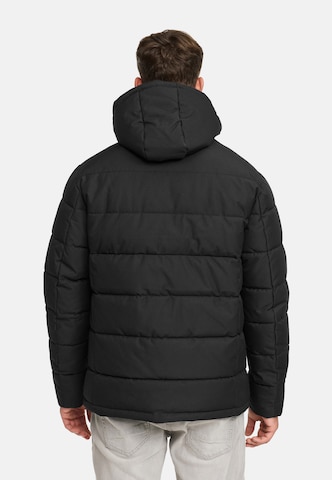 INDICODE JEANS Winterjas 'Hebero' in Zwart